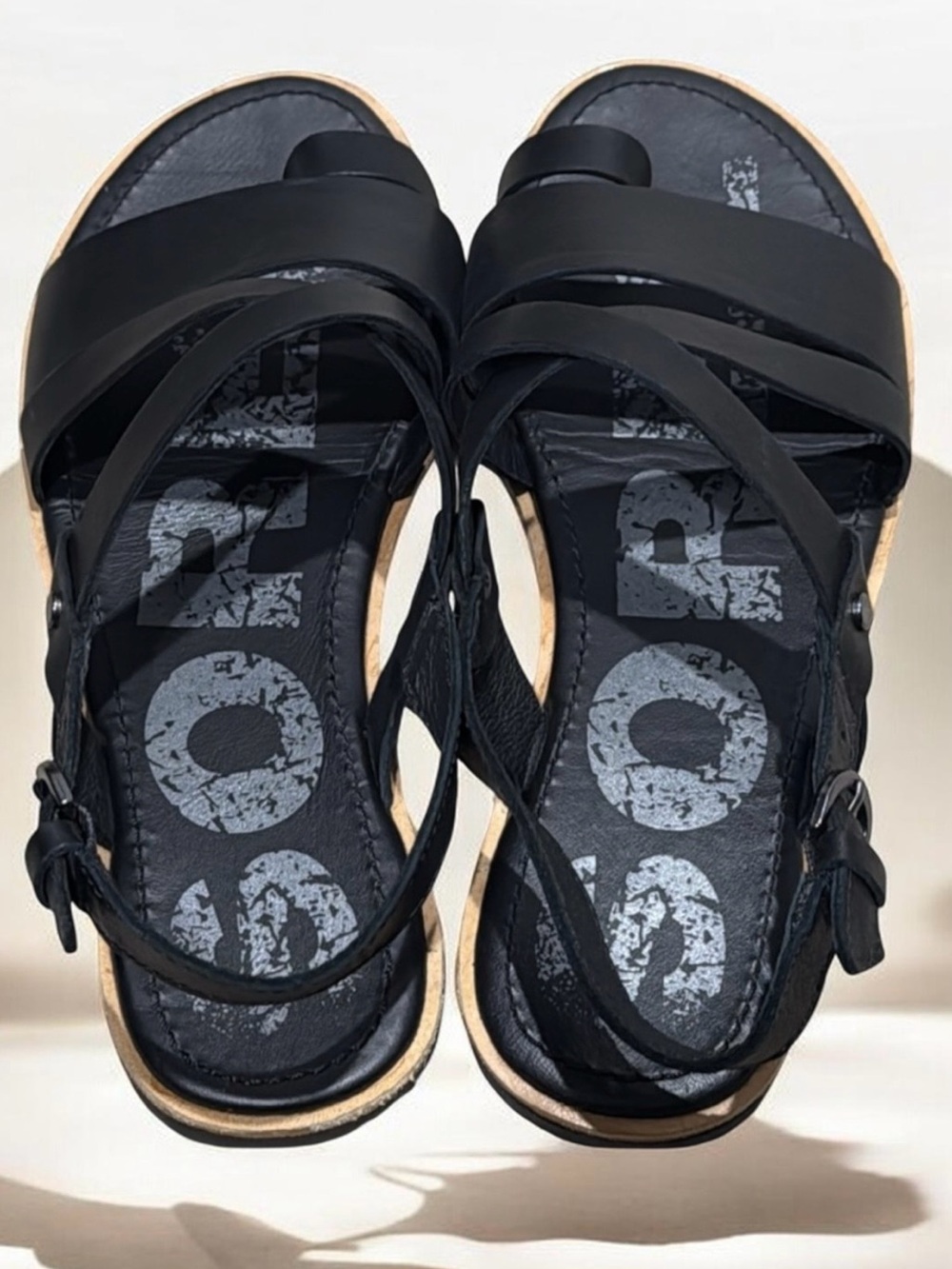 SOREL Women's Sandals Gladiator Toe Ring Perfect Condition Size 7